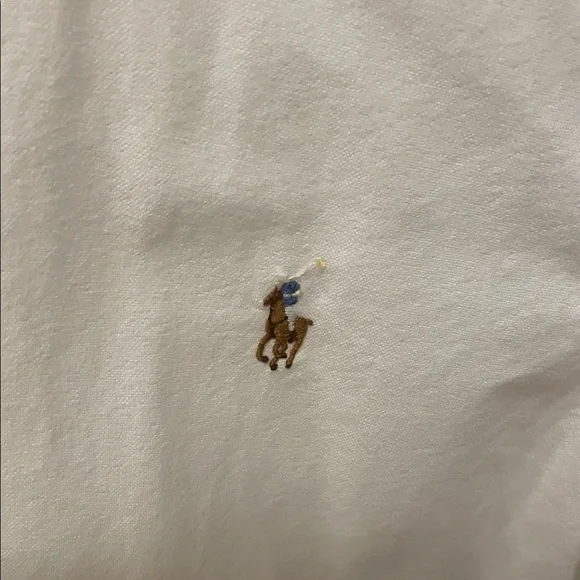 Ralph Lauren Men's White Short Sleeve Shirt - Picture 3 of 3